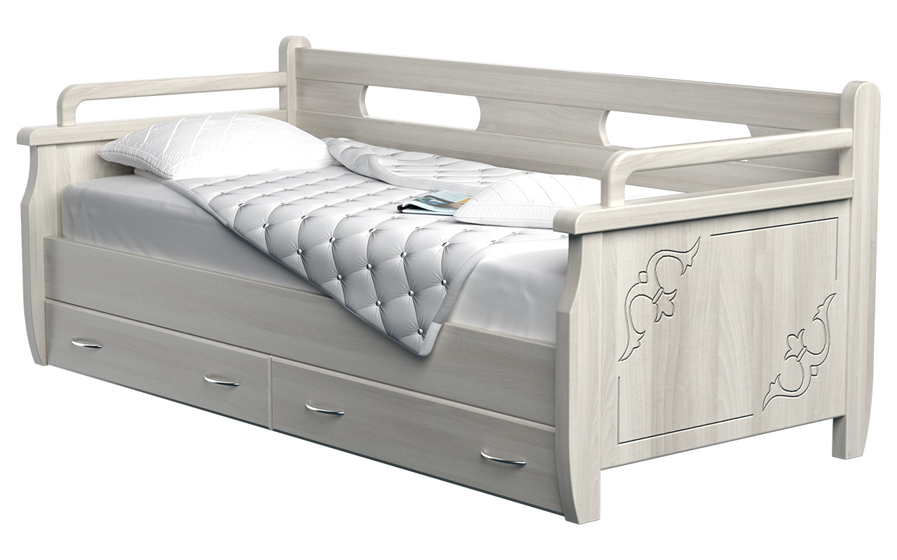 фото: Кровать DreamLine Из массива Тахта 2 80x190 см